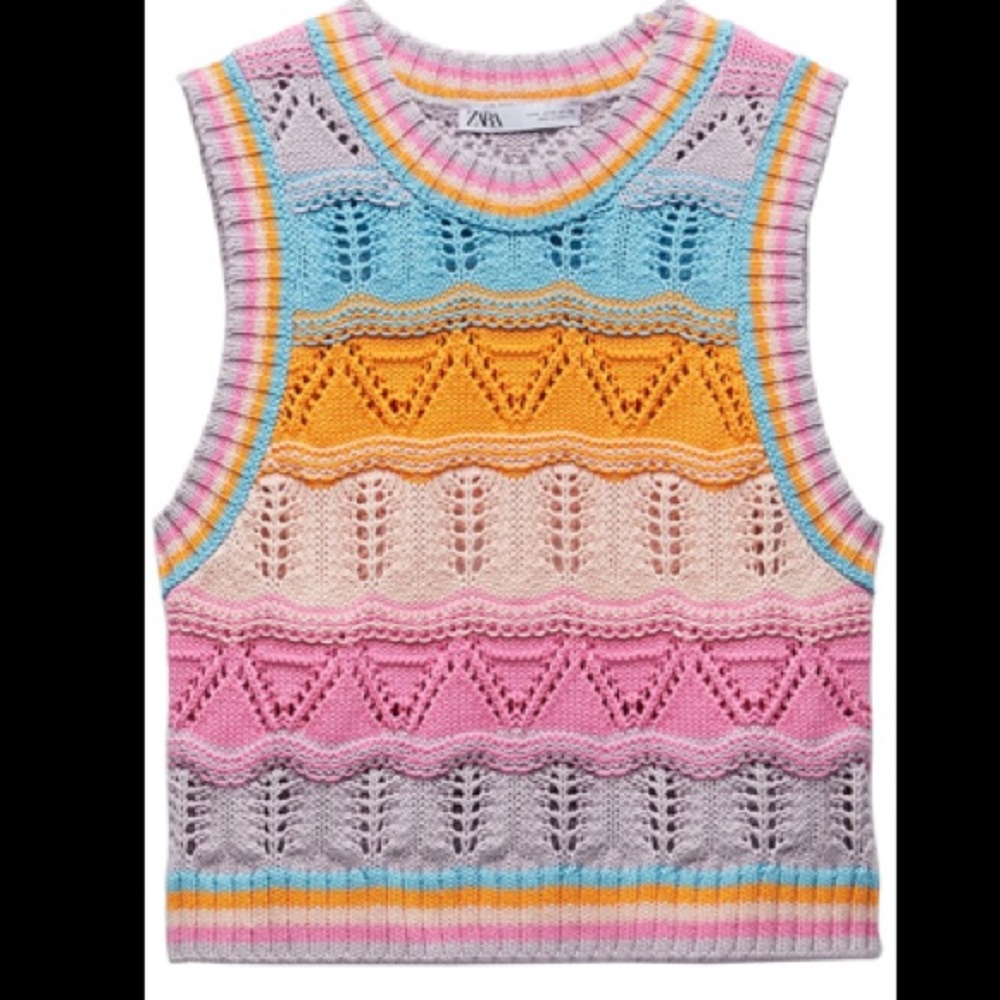 Zara knit top